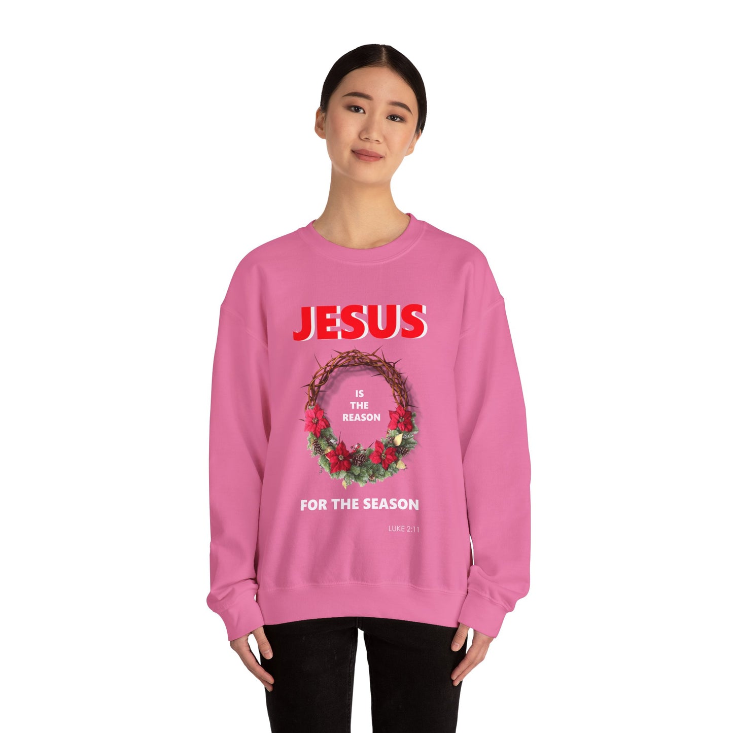 Jesus is the Reason Unisex Heavy Blend™ Crewneck Sweatshirt