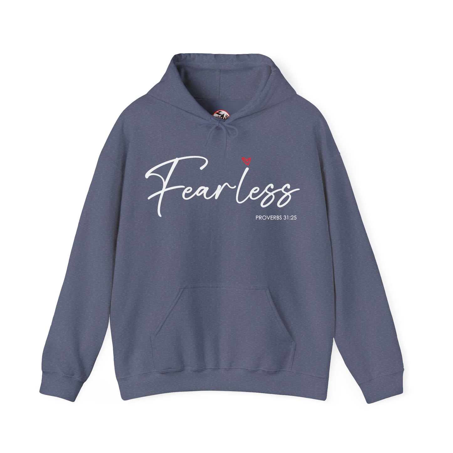"Fearless" Inspirational Pullover Sweatshirt