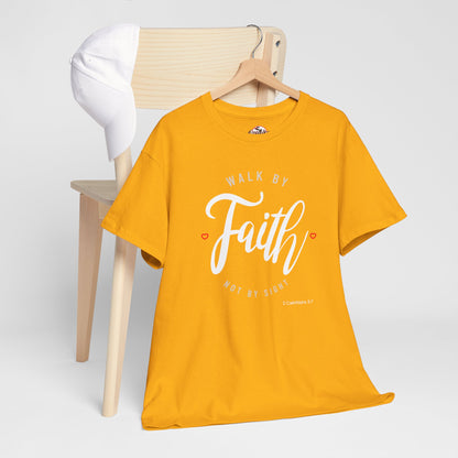 "Walk By Faith, Not By Sight" Motivational T-Shirt