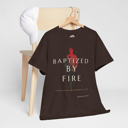 Baptized by Fire Unisex Heavy Cotton Tee