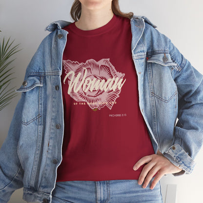 Woman of the Most High God Women's Heavy Cotton Tee