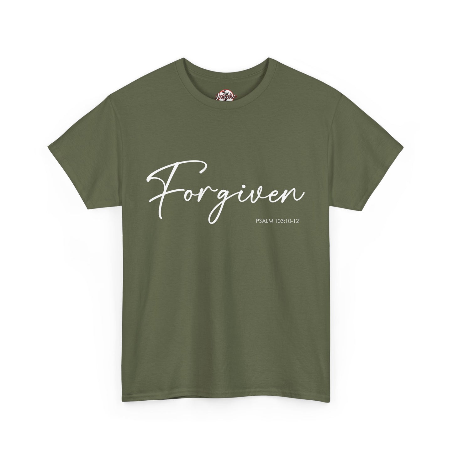 "Forgiven" Womens Christian Faith T-Shirt