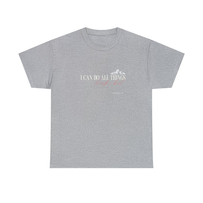I Can Do All Things Unisex Heavy Cotton Tee