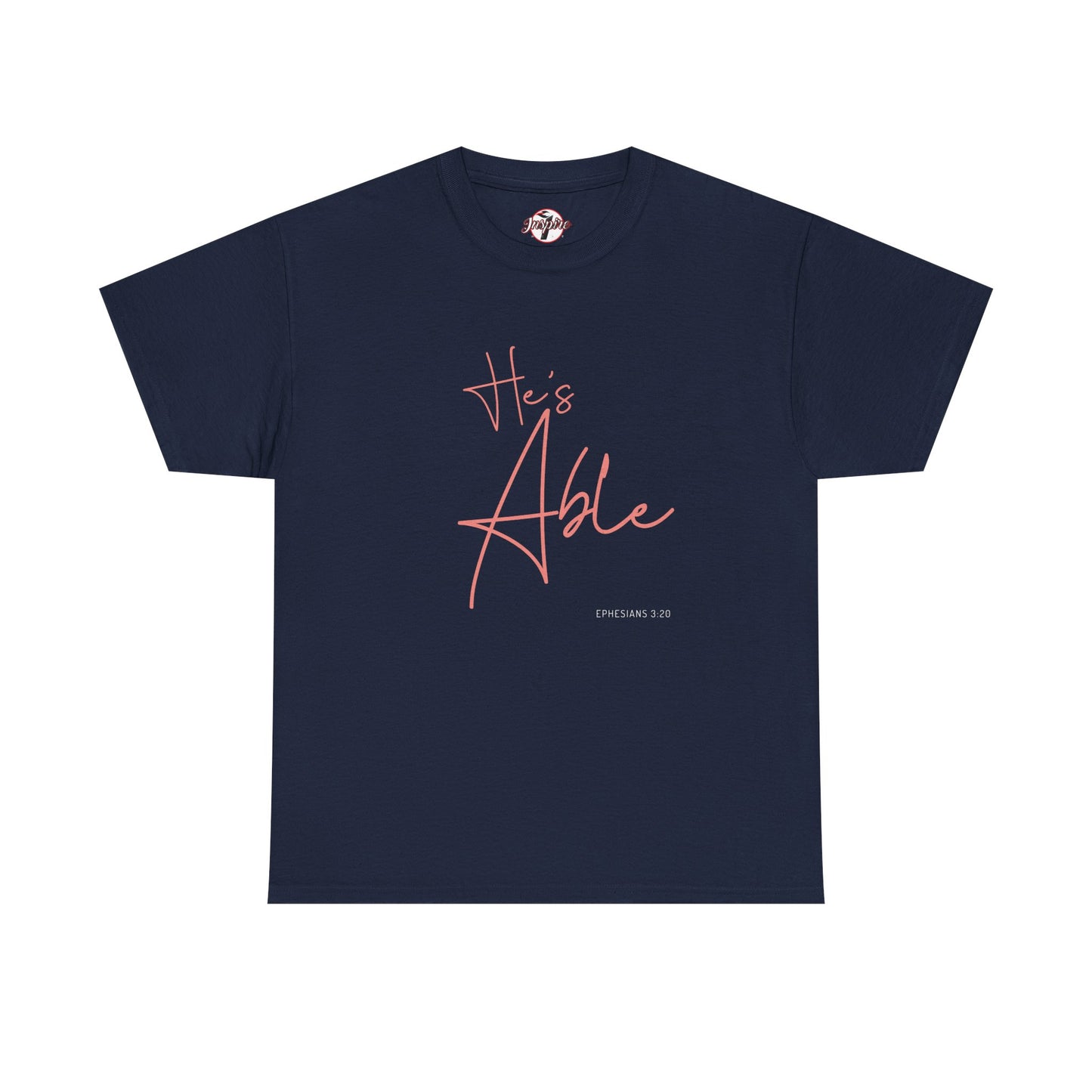 "He's Able" Women's Inspirational T-Shirt