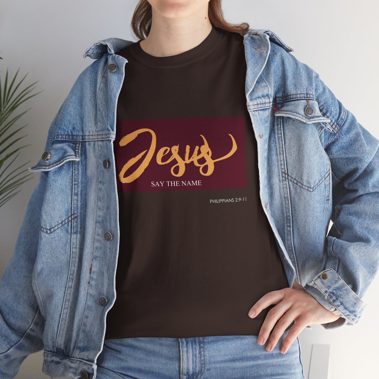 "Say The Name" of Jesus Unisex Graphic T-Shirt