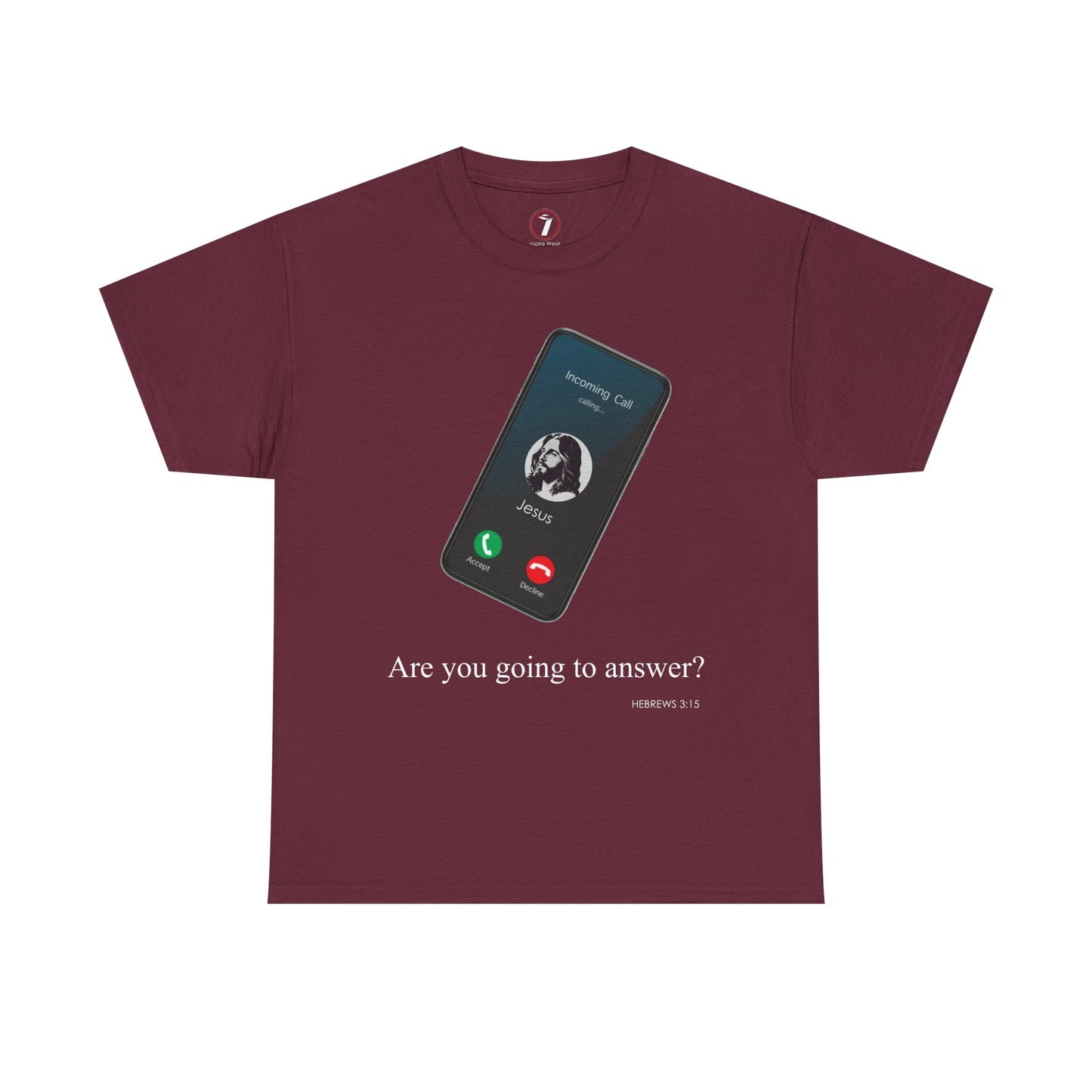 "Are You Going to Answer?" Inspirational Graphic Tee