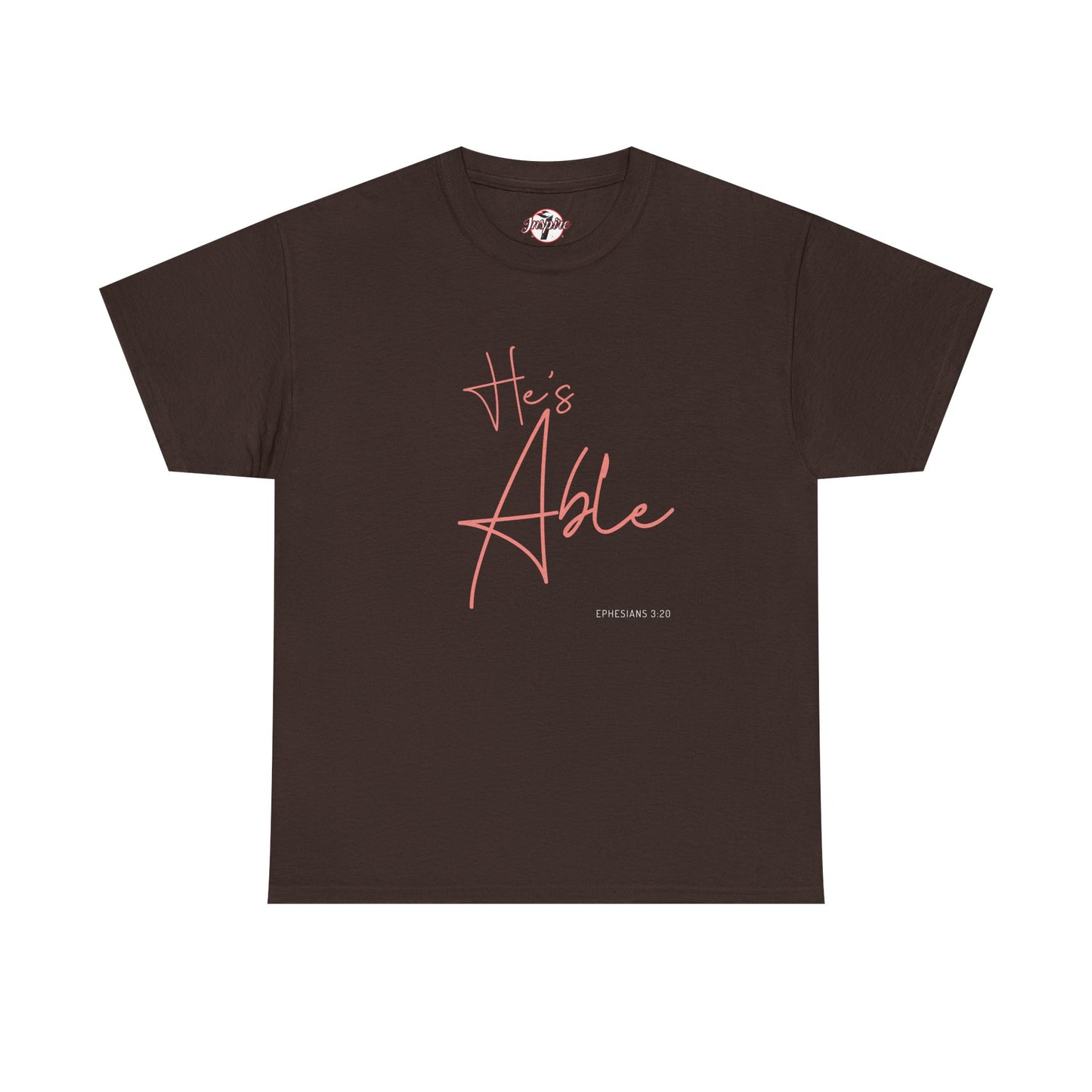 "He's Able" Women's Inspirational T-Shirt