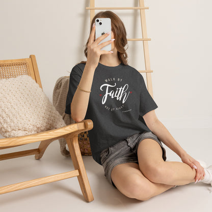 "Walk By Faith, Not By Sight" Motivational T-Shirt