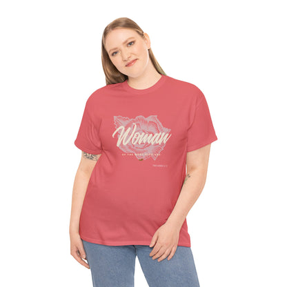 Woman of the Most High God Women's Heavy Cotton Tee