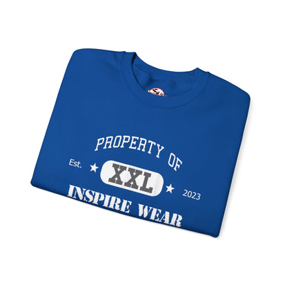 "Property of Inspire Wear" Athletic Crewneck Sweatshirt