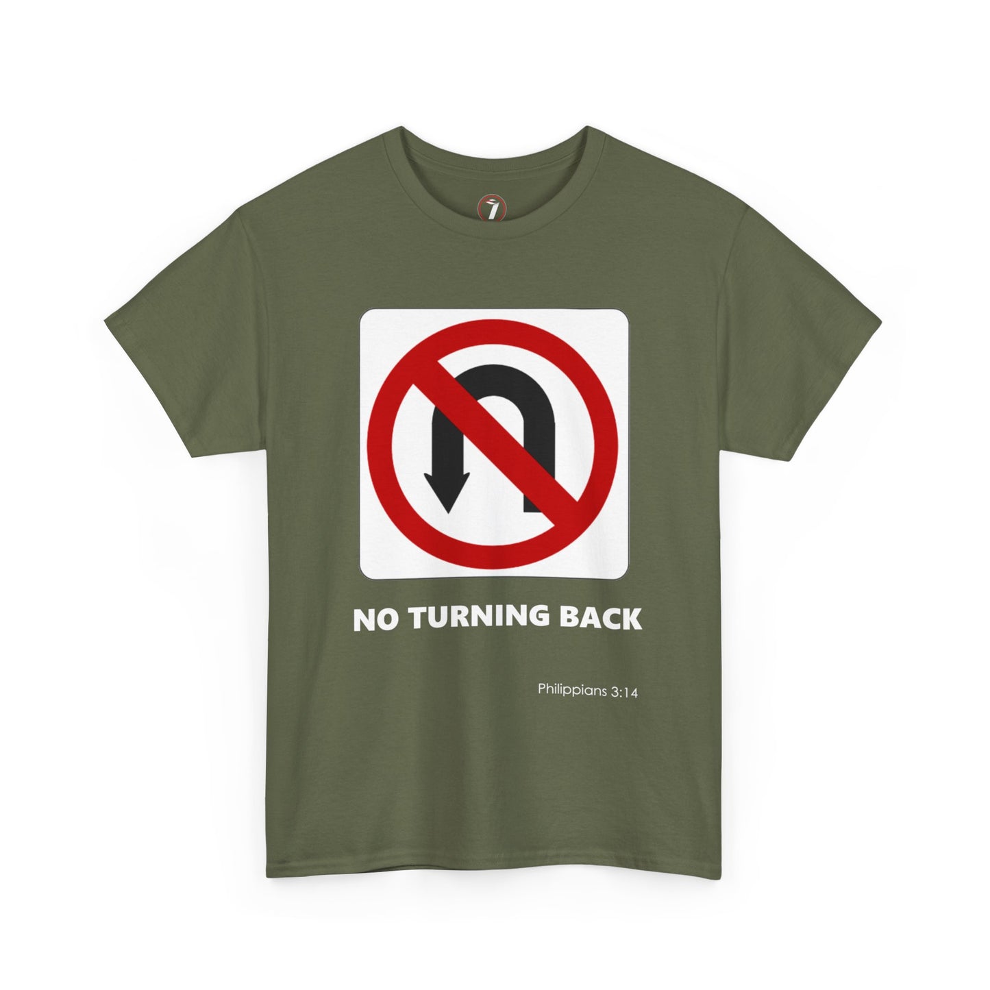 No Turning Back Unisex Heavy Cotton Tee