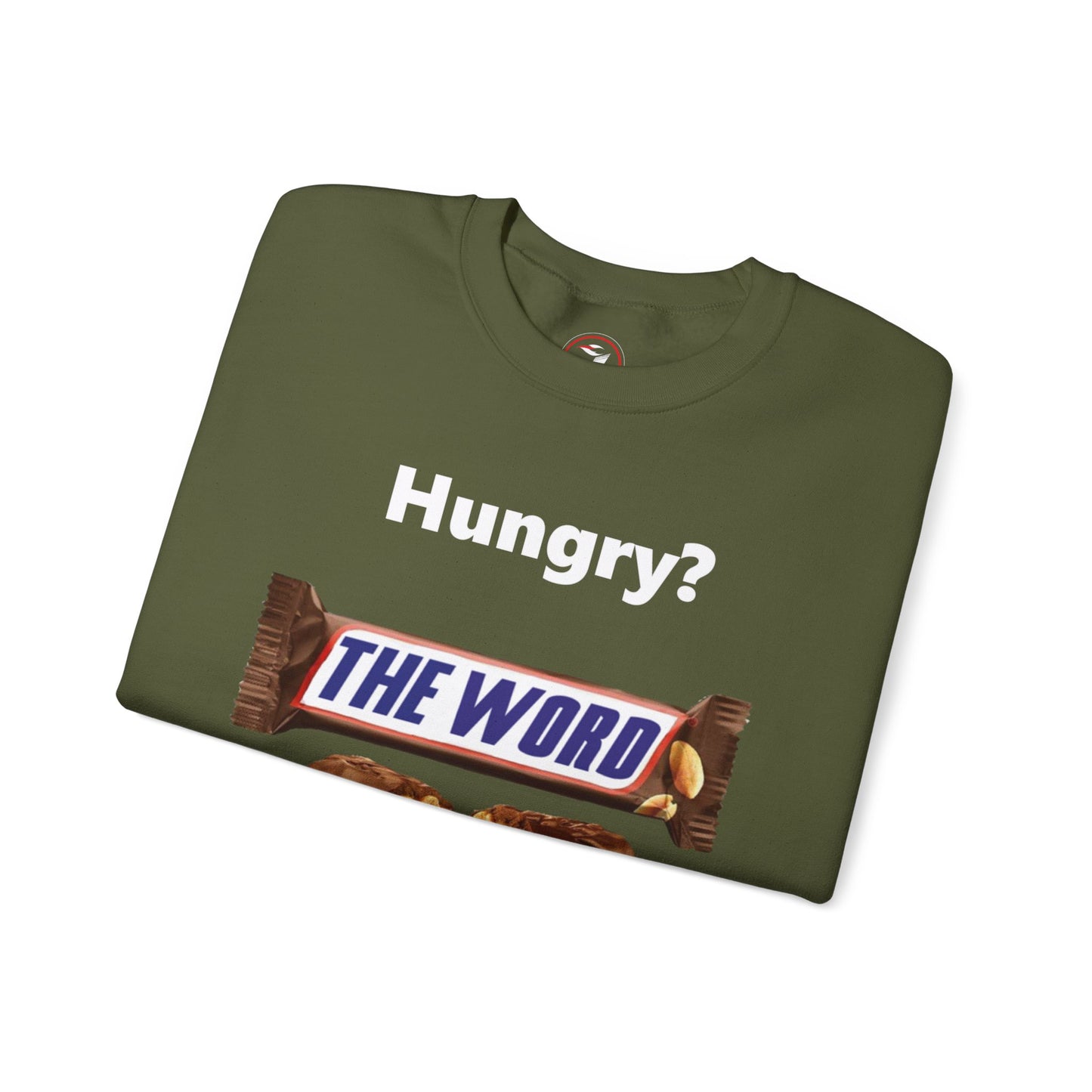 Hungry for the Word Unisex Heavy Blend™ Crewneck Sweatshirt
