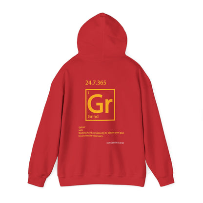 "Grind" Motivational Unisex Pullover Hoodie