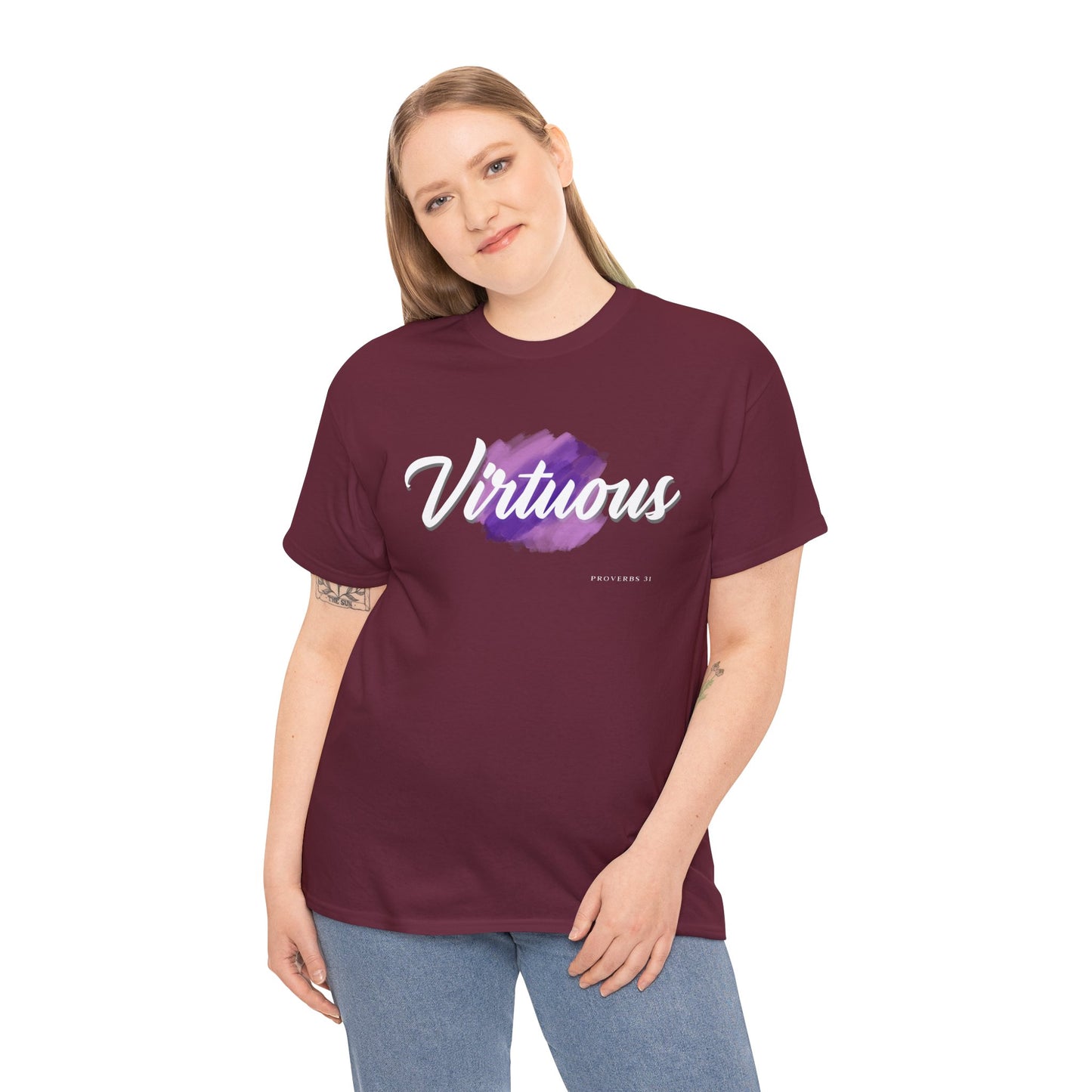"Virtuous" Inspirational Women's Graphic T-Shirt