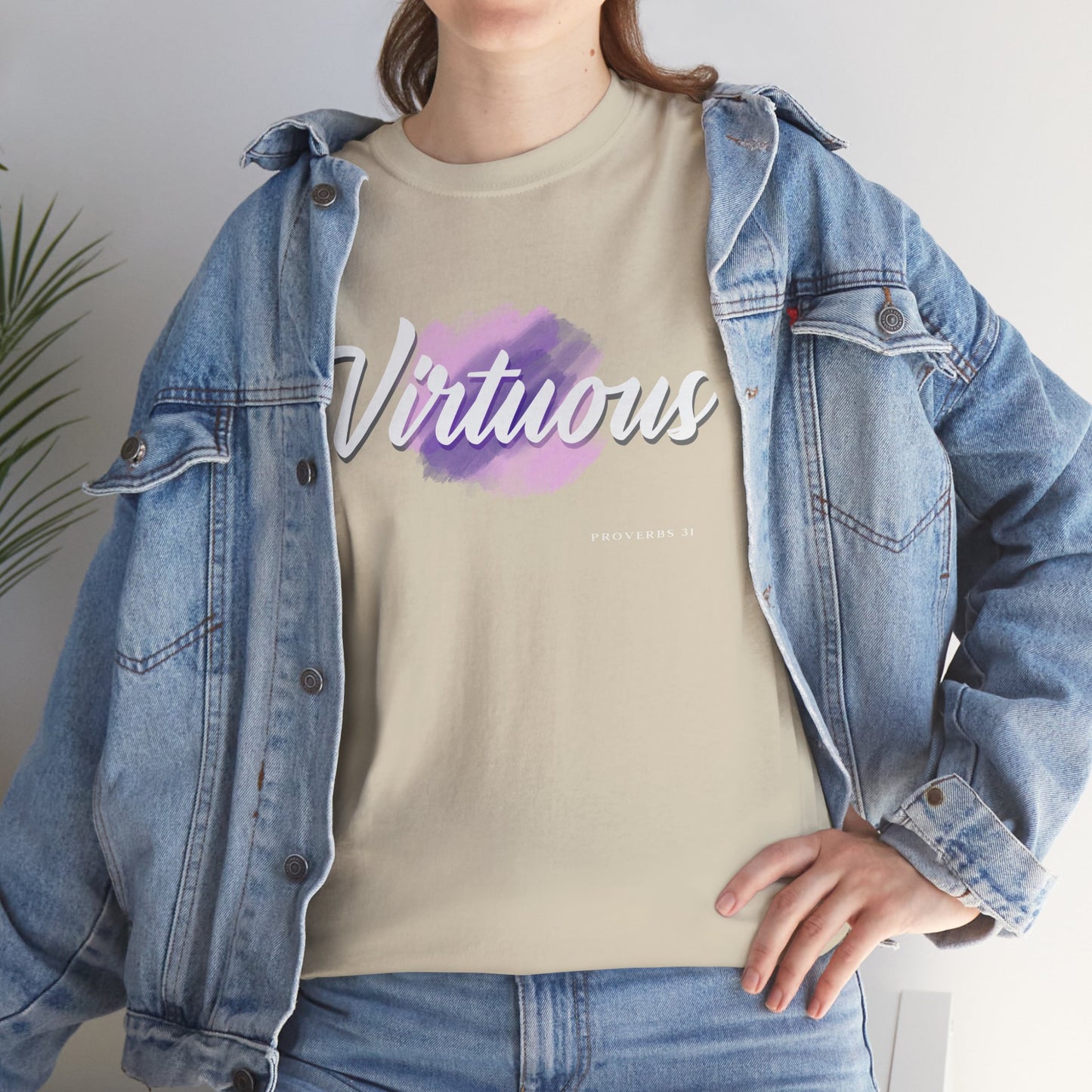 "Virtuous" Inspirational Women's Graphic T-Shirt