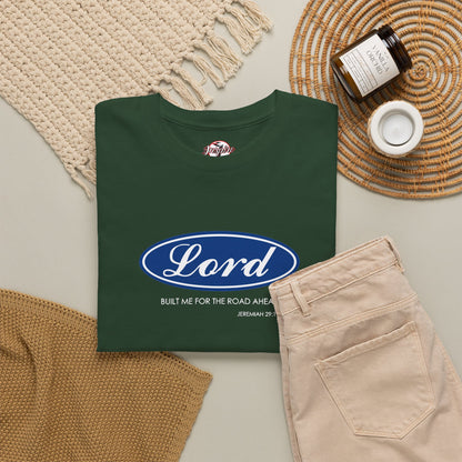 Lord Built Me Inspirational Crewneck T-Shirt