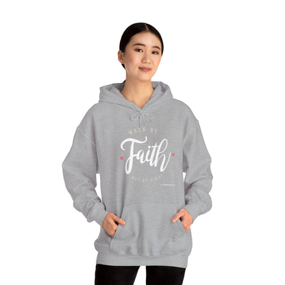 "Walk by Faith Not by Sight" Motivational Pullover Hoodie