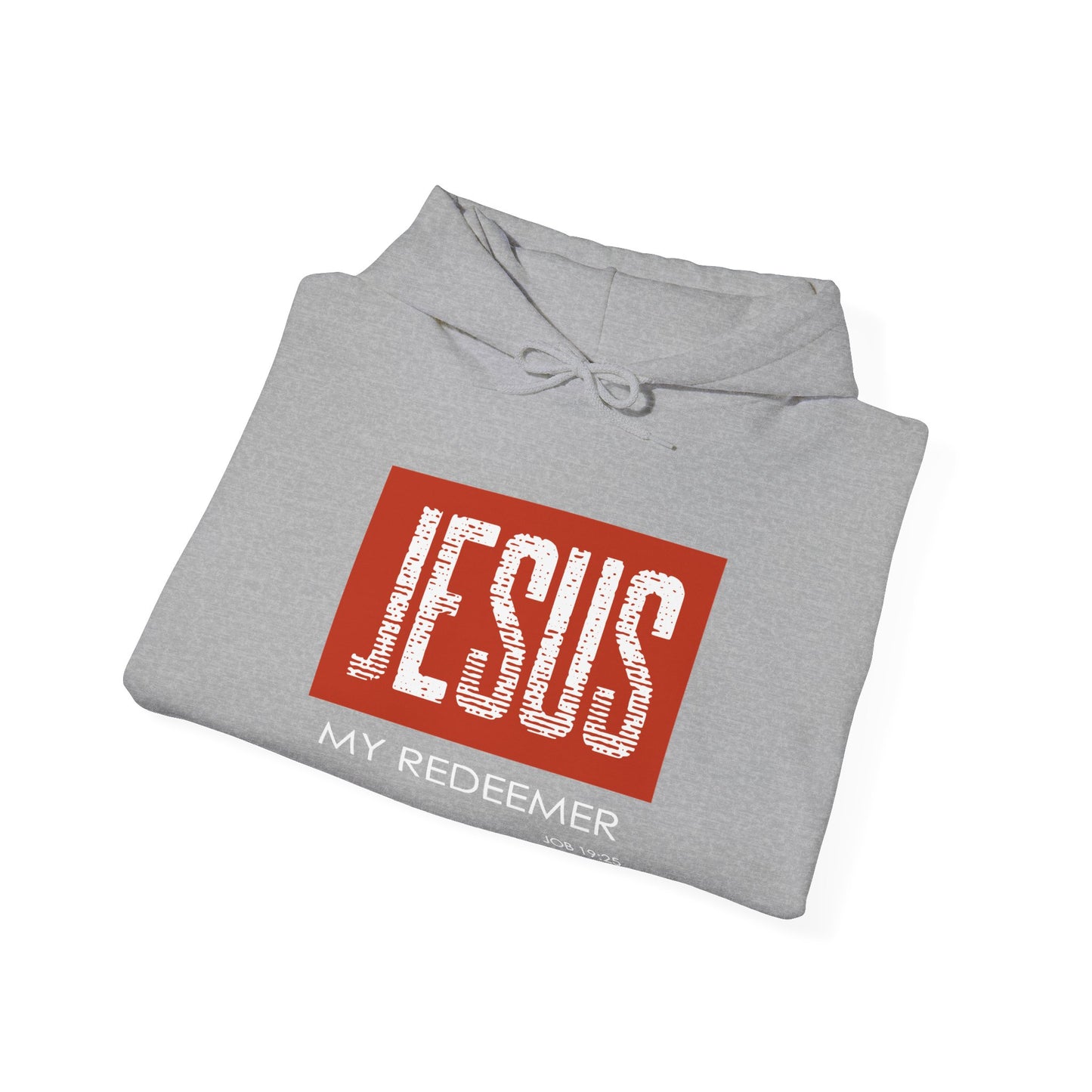 "Jesus My Redeemer" Inspirational Pullover Hoodie