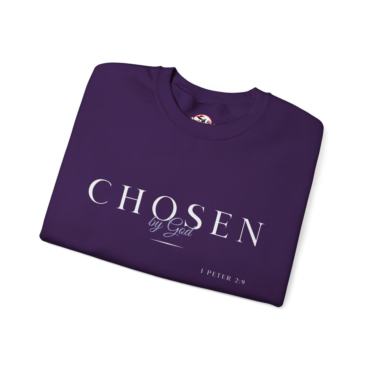 "Chosen by God" Inspirational Crewneck Sweatshirt