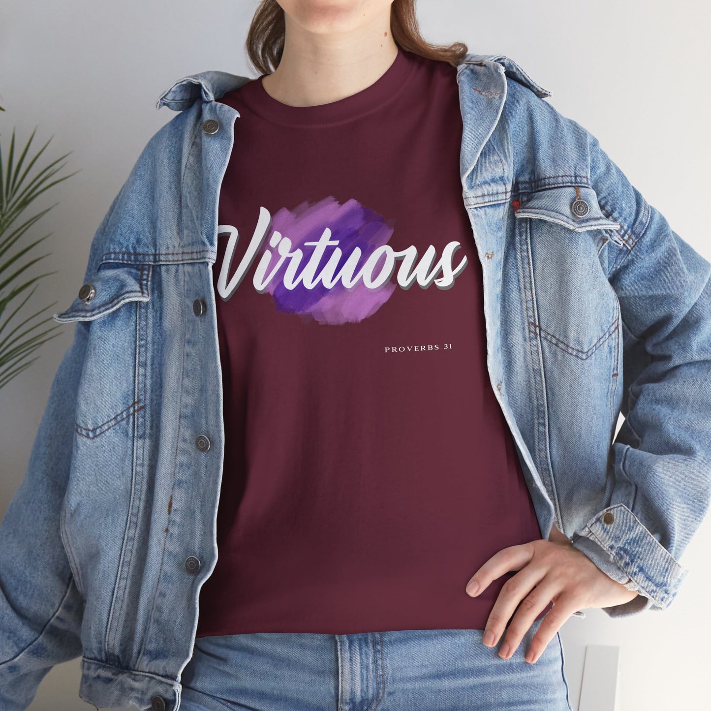 "Virtuous" Inspirational Women's Graphic T-Shirt