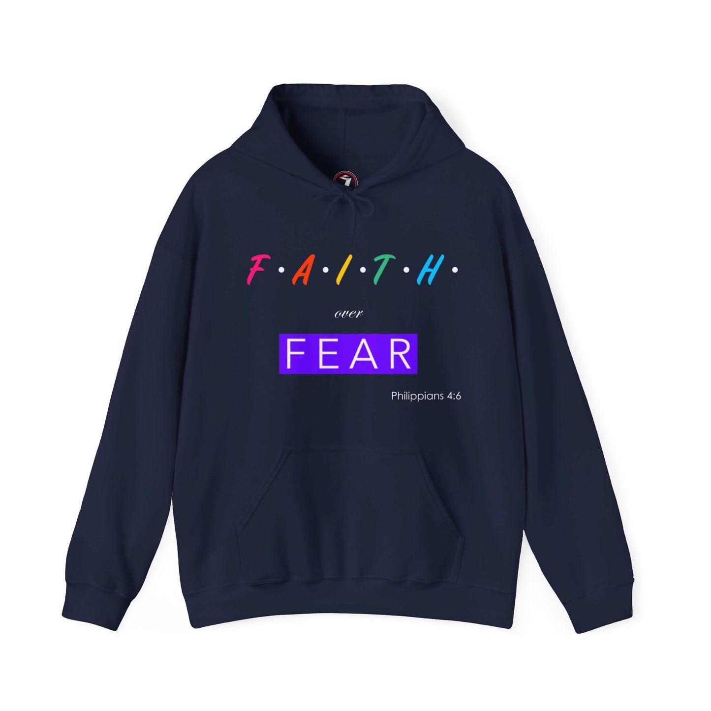 Faith Over Fear Unisex Heavy Blend™ Hooded Sweatshirt