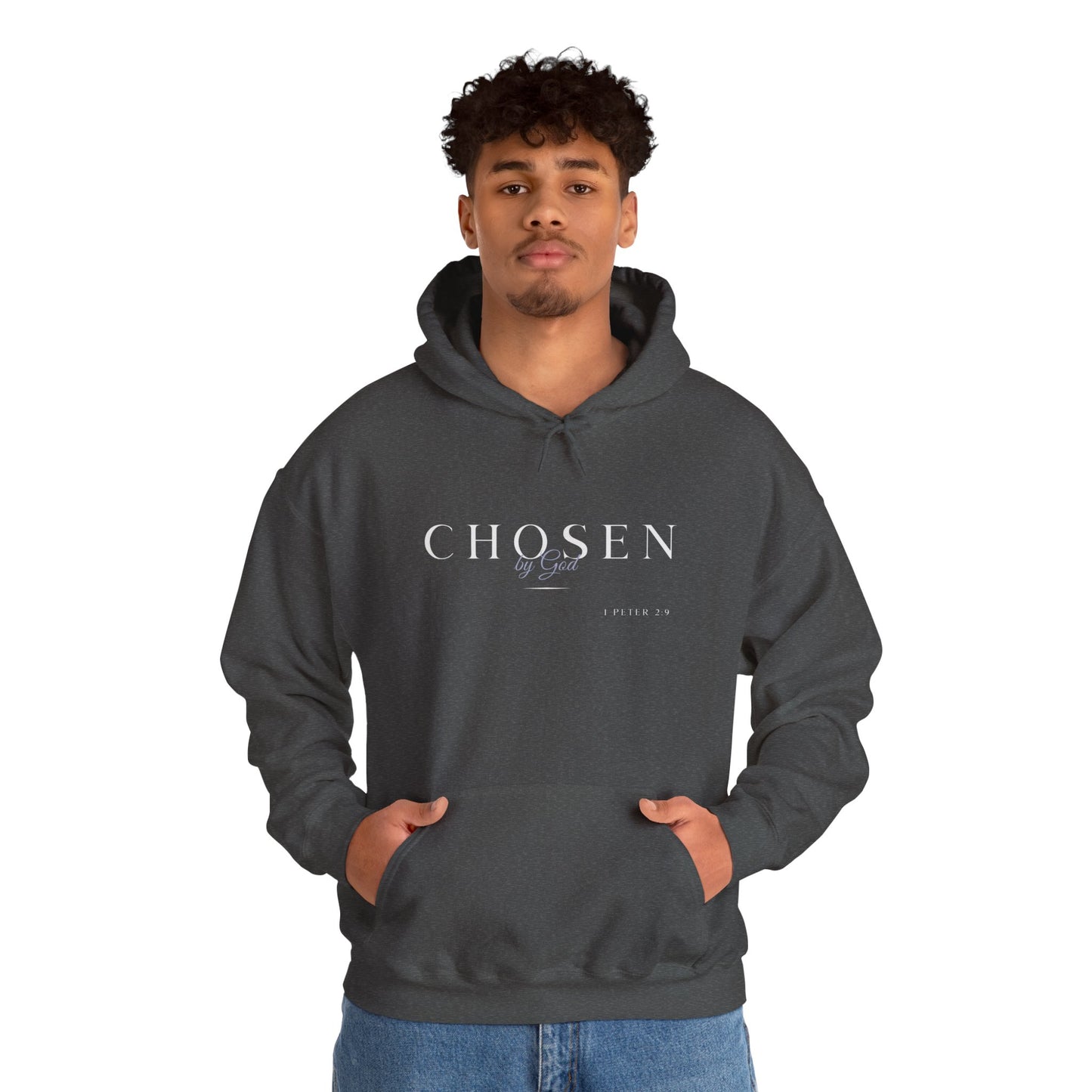 "Chosen" Inspirational Unisex Pullover Hoodie