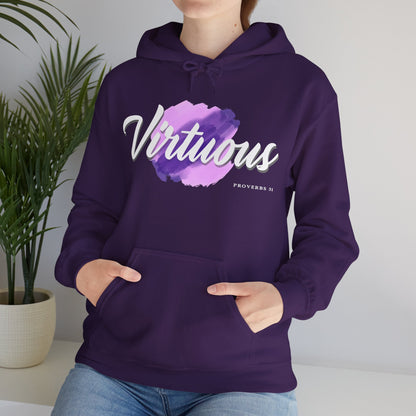 "Virtuous" Affirmation Pullover Hoodie