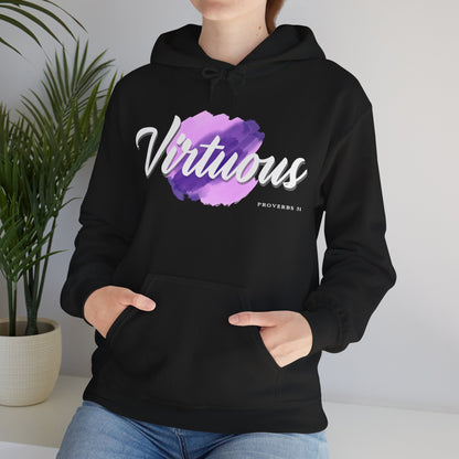 "Virtuous" Affirmation Pullover Hoodie