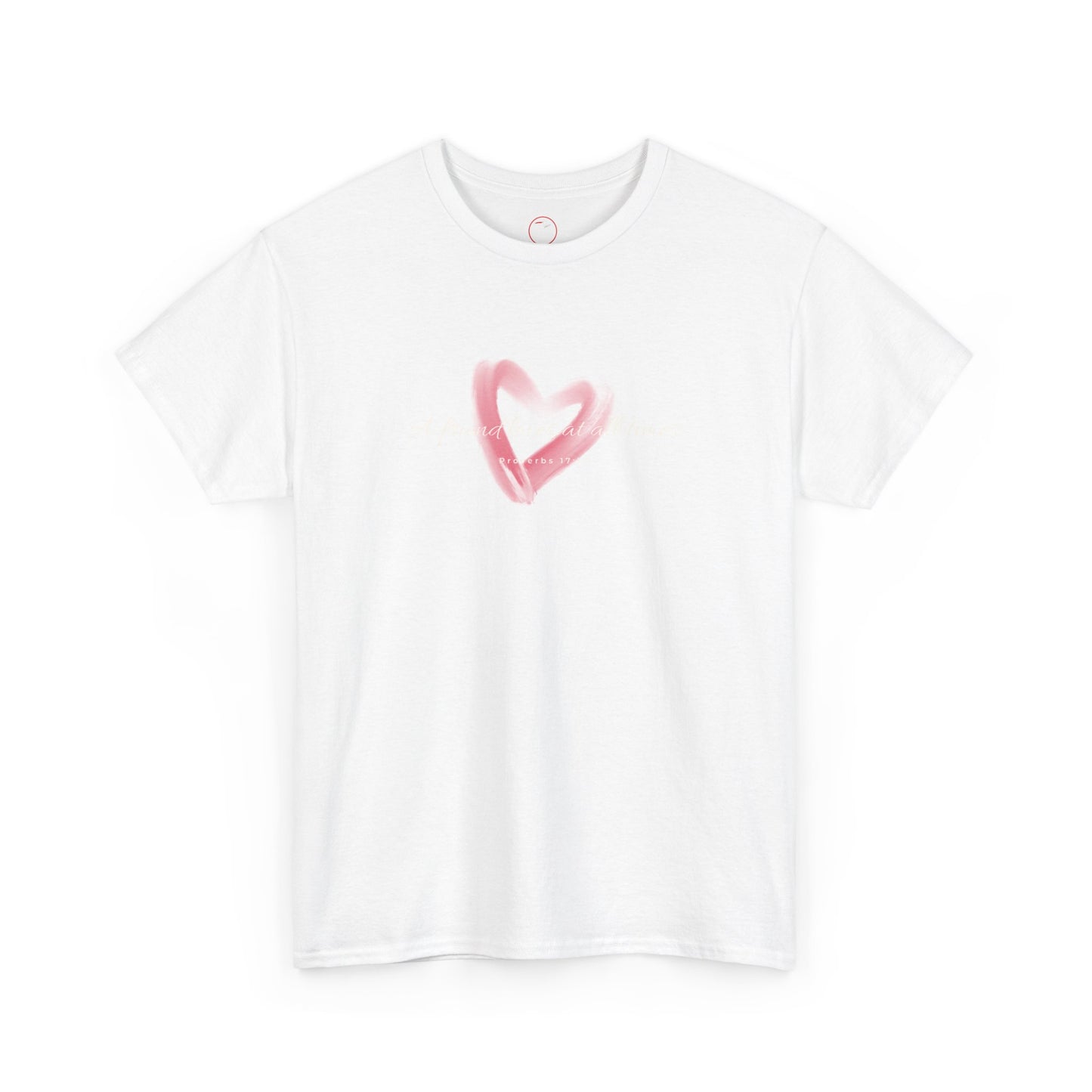 A Friend Loves at All Times Unisex Heavy Cotton Tee