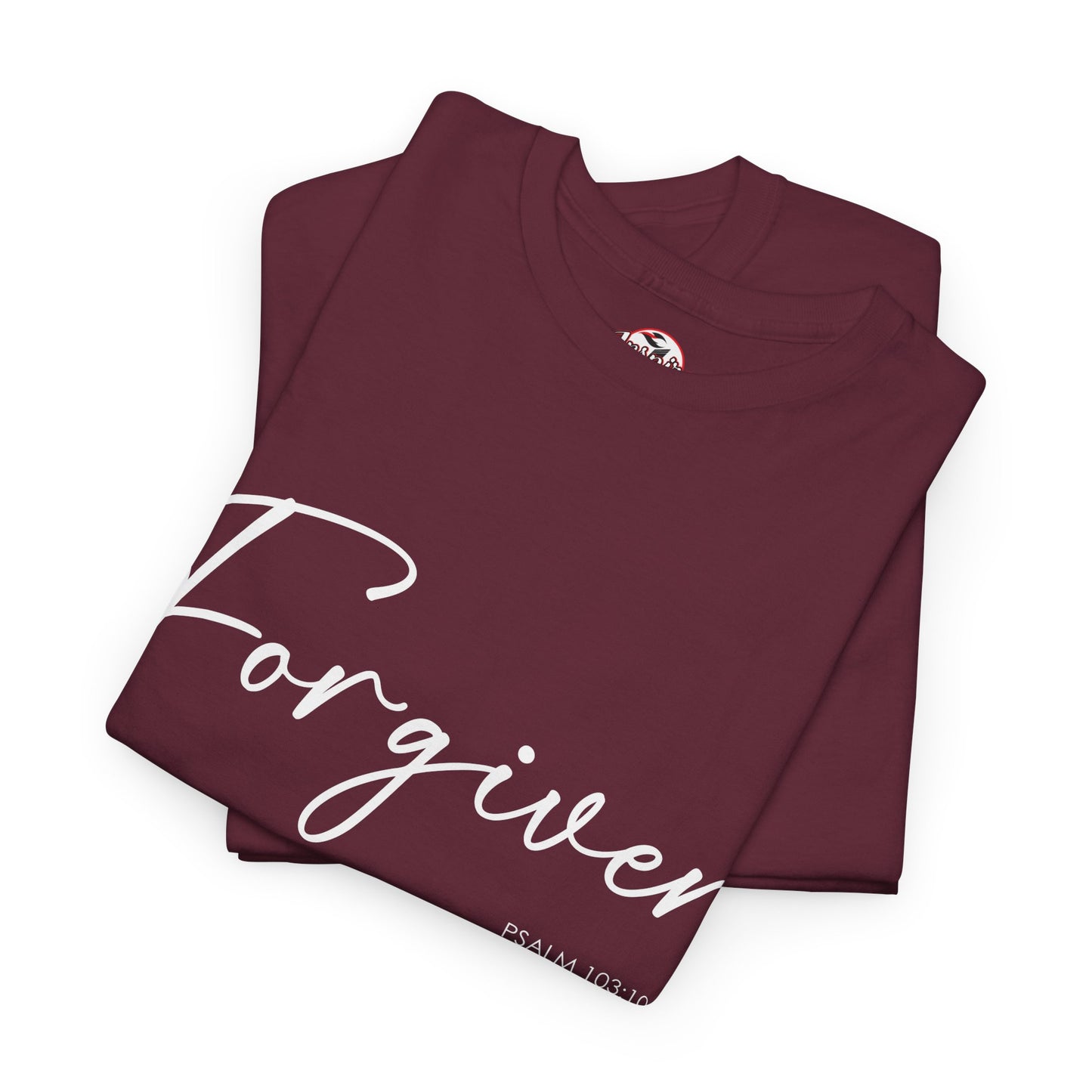 "Forgiven" Womens Christian Faith T-Shirt