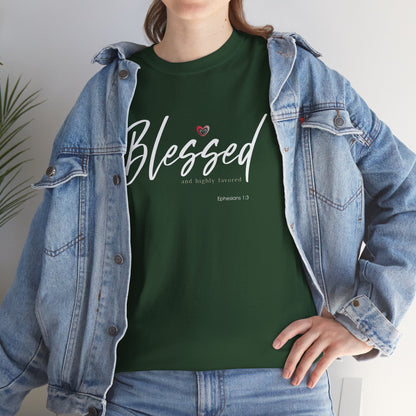 "Blessed" Women's Inspirational Graphic T‑Shirt