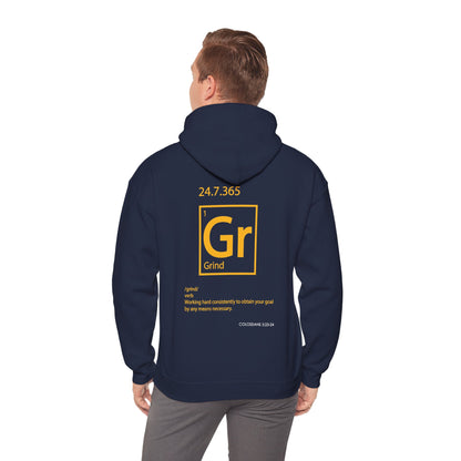 "Grind" Motivational Unisex Pullover Hoodie