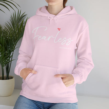 "Fearless" Inspirational Pullover Hoodie