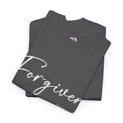 "Forgiven" Womens Christian Faith T-Shirt