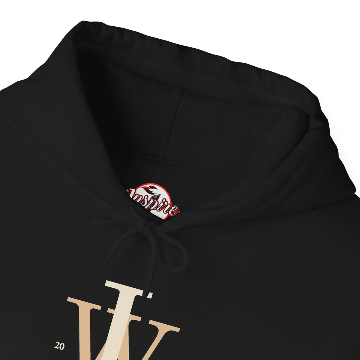 Inspire Wear IW Monogram Logo Pullover Hoodie