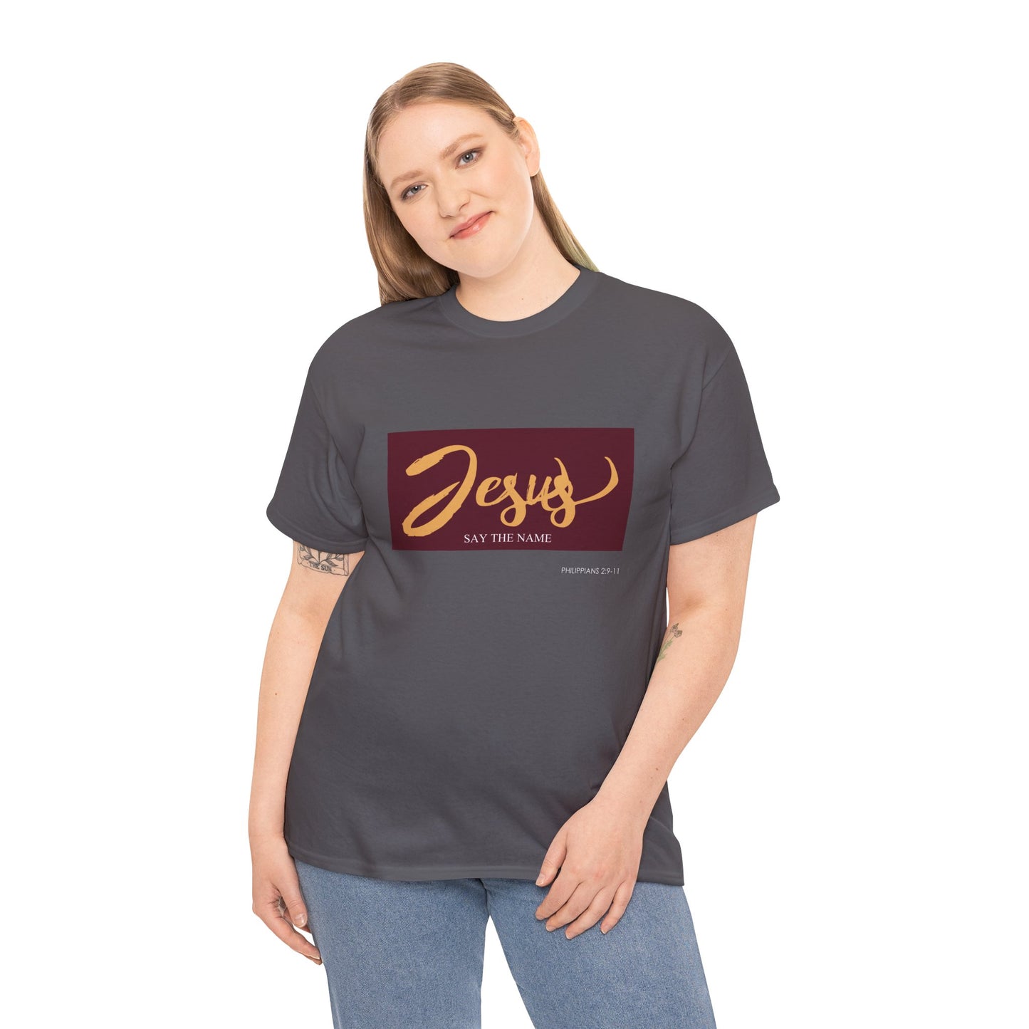 "Say The Name" of Jesus Unisex Graphic T-Shirt