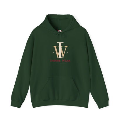 Inspire Wear IW Monogram Logo Pullover Hoodie
