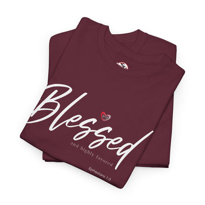 "Blessed" Women's Inspirational Graphic T‑Shirt
