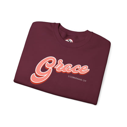 "Grace" Inspirational Crewneck Sweatshirt