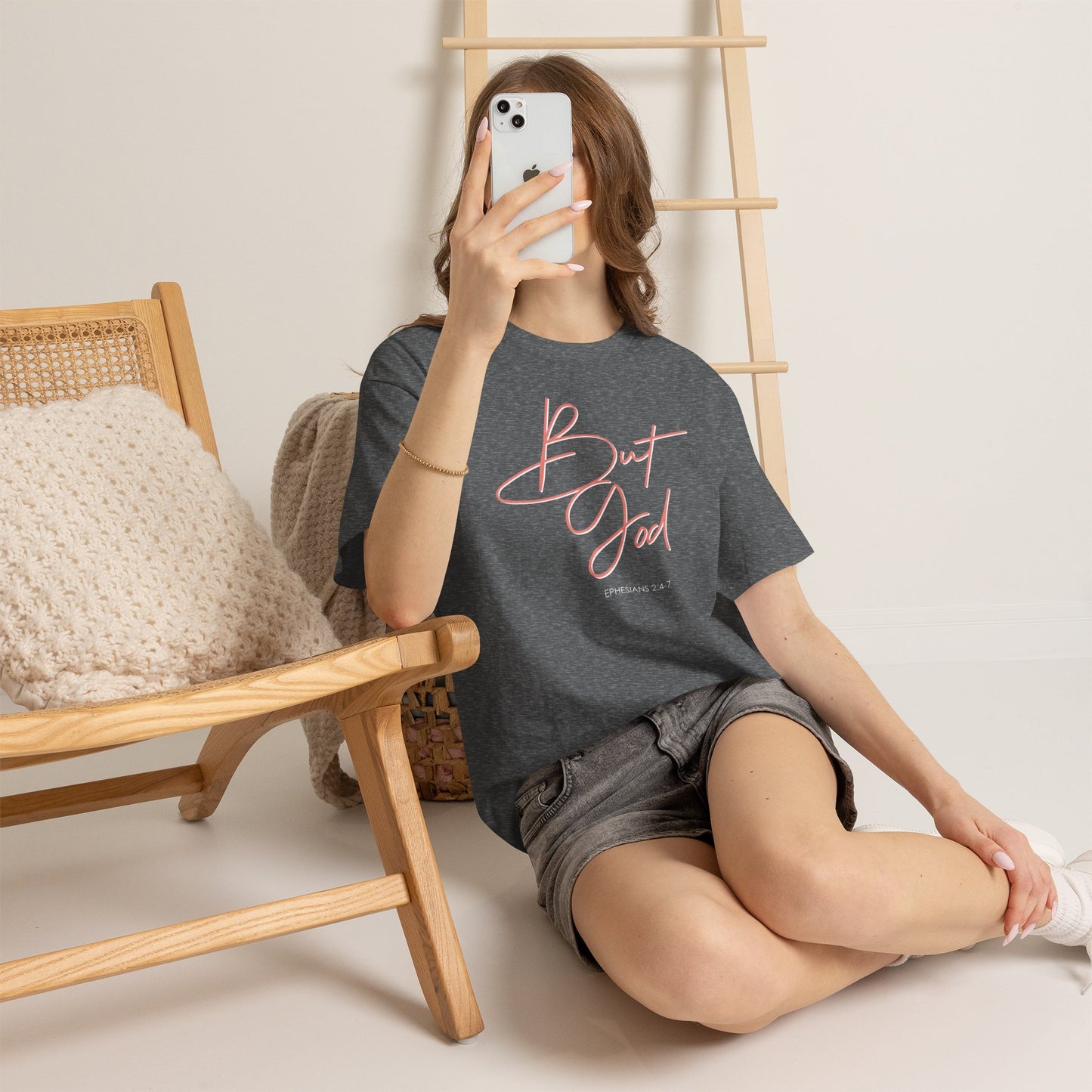 "But God" Womens Christian Faith Graphic Tee