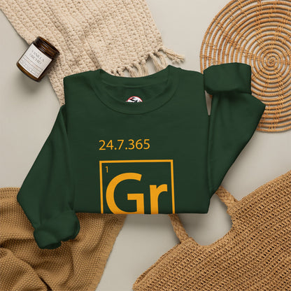 Grind 24/7/365 Motivational Element Crewneck Sweatshirt
