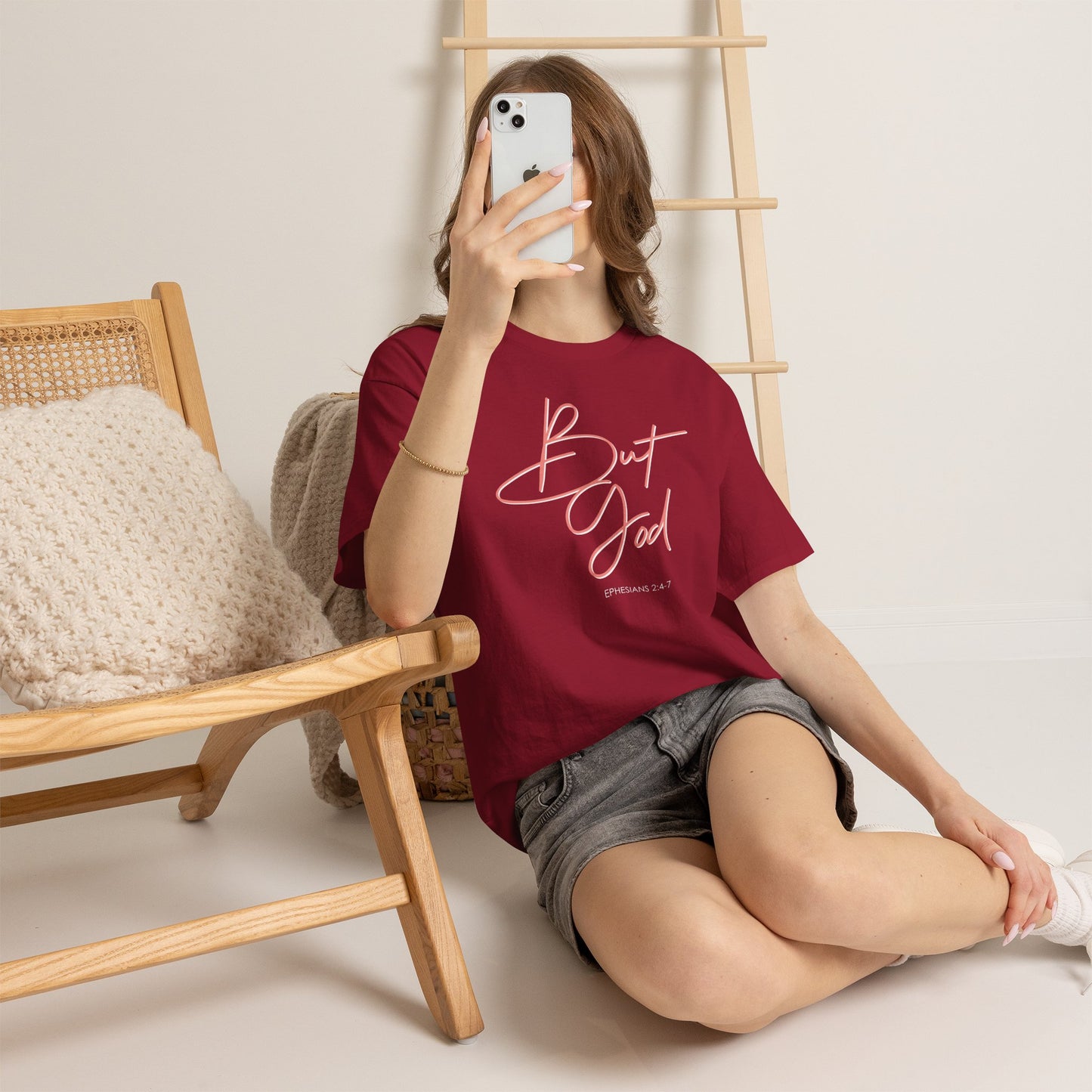 "But God" Womens Christian Faith Graphic Tee