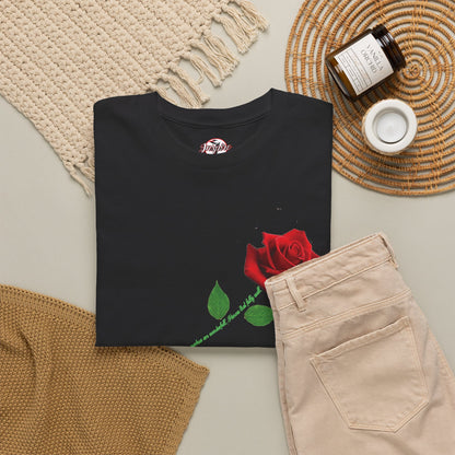 "Fearfully and Wonderfully Made" Rose Affirmative Graphic T-Shirt