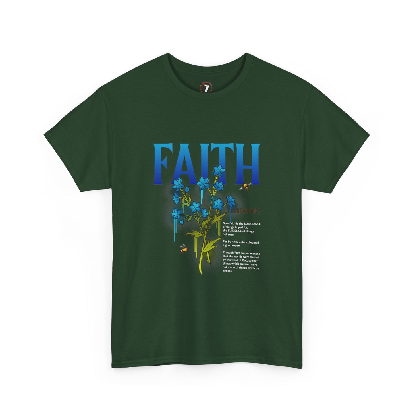 Faith is the Substance Unisex Heavy Cotton Tee