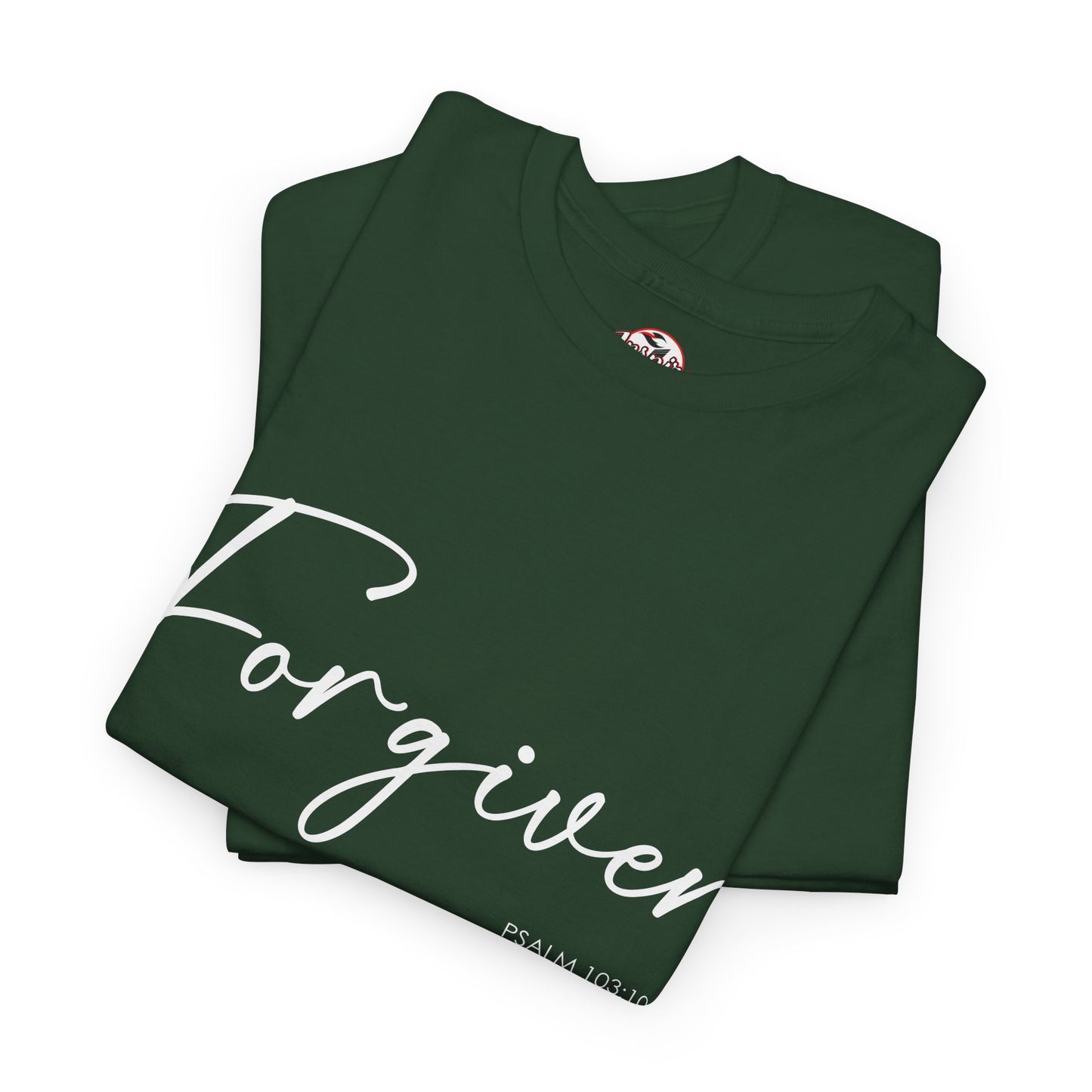 "Forgiven" Womens Christian Faith T-Shirt