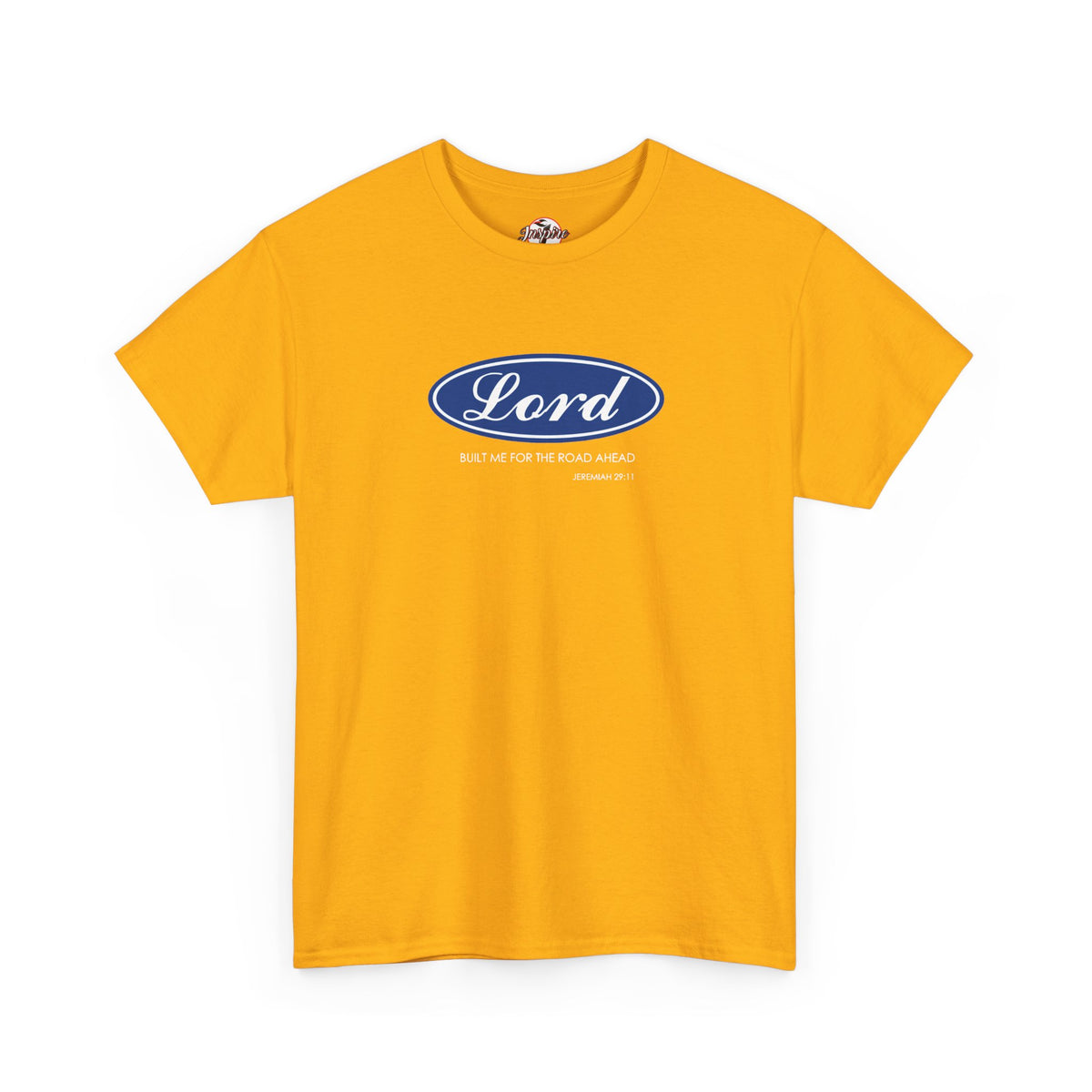 Lord Built Me Inspirational Crewneck T-Shirt