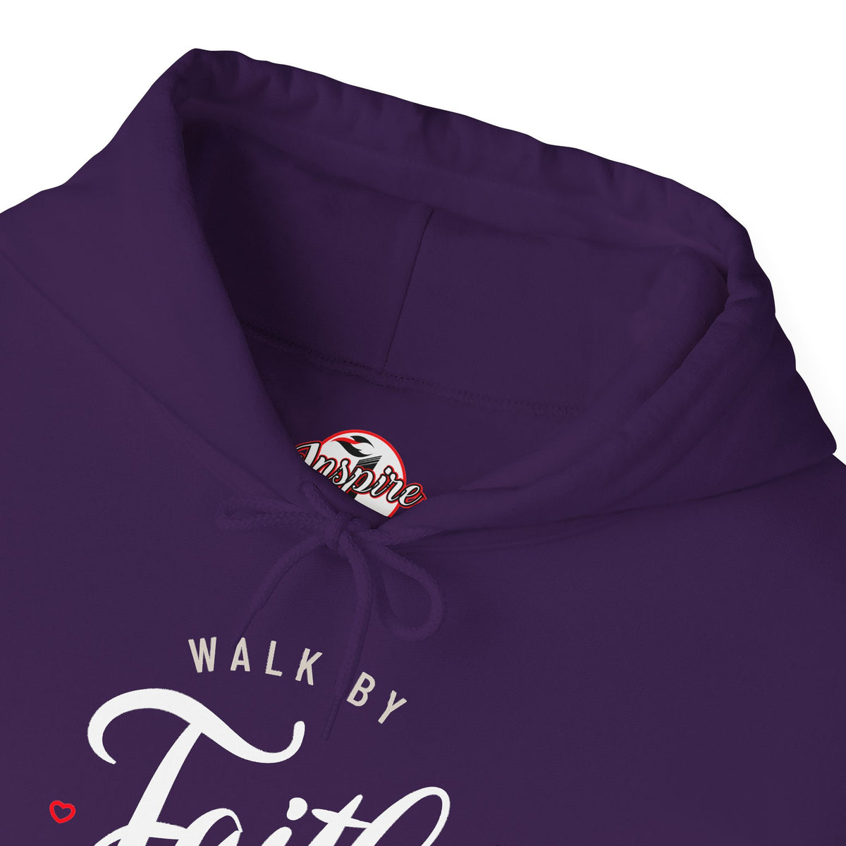 "Walk by Faith Not by Sight" Motivational Pullover Hoodie