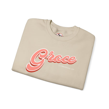 "Grace" Inspirational Crewneck Sweatshirt