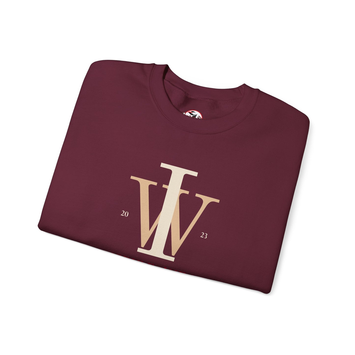 Inspire Wear IW Monogram Logo Crewneck Sweatshirt