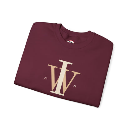 Inspire Wear IW Monogram Logo Crewneck Sweatshirt